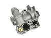 ES#3647064 - 06H121026DD -  Aluminum Water Pump Module (06H121026DD) - Complete water pump housing module, includes thermostat, temp sensor, and gasket - Featuring a full aluminum housing with metal impeller! - Metelli - Audi Volkswagen
