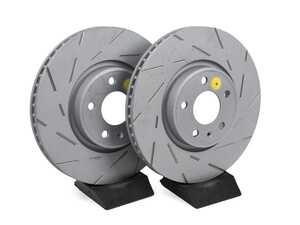 ES#2620629 - USR1838 - Front Slotted Brake Rotors - Pair (320x30) - Reduce the fading, improve your braking - EBC - Audi