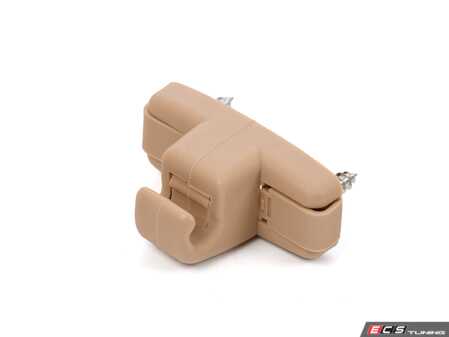 ES#4044214 - 51168174716 - Beige Sun Visor Latch - Priced Each - Fits on both driver & passenger sides - URO - BMW