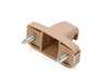 ES#4044214 - 51168174716 - Beige Sun Visor Latch - Priced Each - Fits on both driver & passenger sides - URO - BMW