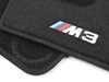 ES#195778 - 82111469805 - ///M Carpeted Floor Mat Set - Anthracite - Freshen up your interior with new floor mats. Iron on M3 logo. - Genuine BMW - BMW