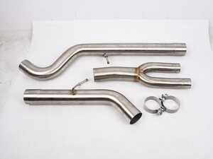 ES#5457729 - 008517LA01sd - E9x N52 Turner Motorsport Muffler And Resonator Delete Kit *Scratch And Dent* - Add an aggressive exhaust note to your N52 stock exhaust system - Scratch & Dent - BMW