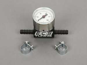 ES#5701 - 000198500BLK-A - Fuel Pressure Gauge Kit - Great for custom tuning and easily installs on the pressure line - ECS - Audi Volkswagen