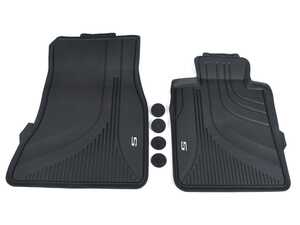 ES#4350365 - 51472473486 - FLOOR MATS, ALL-WEATHER, FRO - Genuine BMW - BMW