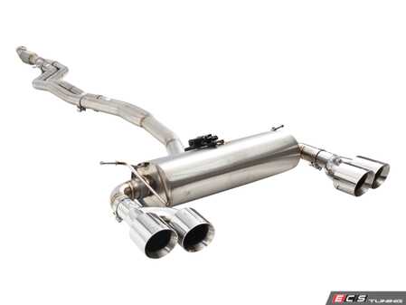 ES#4699044 - ESBM2FVKCS - Varex Cat Back System - Valved Dual 2.5" to Single 3" Cat Back System - XForce - BMW