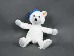 ES#5395700 - 80305B7E2D0 - BMW Teddy Bear With Hat - Decorate your car, garage, or office with this BMW Teddy Bear - a collaboration between BMW and Steiff - Genuine BMW - BMW