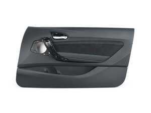 ES#3494514 - 51418075620 - Leather Door Panel - Front Right - Black/Blue - Genuine BMW - BMW