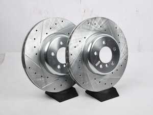 ES#5470173 - K7435-26sd - Z26 Street Warrior Brake Upgrade Kit - Front *Scratch And Dent* - Performance oriented brake kit that comes complete with Z26 Carbon-Fiber Ceramic Brake Pads, Drilled Slotted & Zinc Plated Rotors, and stainless-steel hardware - Scratch & Dent - BMW