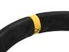 ES#3192159 - OD/2005 - Targa Racing Steering Wheel - Black/Yellow Suede - Universal sport steering wheel with a 330mm diameter. - OMP - BMW