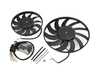 ES#5425965 - 8E0959455KT - Electric Cooling Fan Kit - Keep your cooling system operating properly - Hamburg Tech - Audi