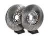 ES#5411664 - F97X3MFRPKT - Front Brake Rotors - Pair (395x36) - Featuring SHW Performance cross-drilled rotors - SHW Performance - BMW