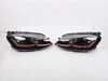 ES#5470420 - HVWG7HL75R2SDAAs - MK7.5 Style Headlight Set - Red Trim *Scratch And Dent* - MK7.5 looks with MK7 fitment. Features switchback DRLs/sequential indicators. - Scratch & Dent - Volkswagen