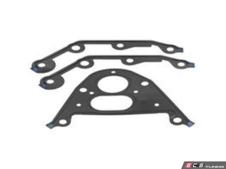 ES#5339223 - 302.411 - Lower Timing Case Gasket Set - Seals the lower timing case to the engine block - Elring - BMW