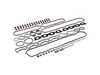 ES#4668348 - N63B44C - BMW Head Gasket Set - Restore power and stop leaks with this new head gasket - Elring - BMW