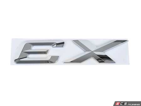 ES#4189100 - 51148737319 - Model Emblem - X3 - Genuine BMW - BMW