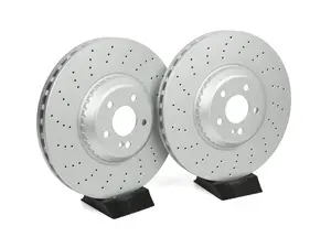 Front Brake Rotors - Pair