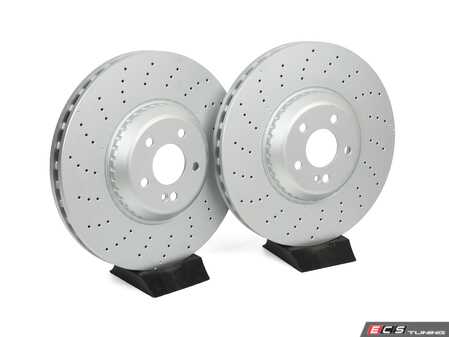 ES#4847482 - 2574210400KT1 - Front Brake Rotors - Pair - does not include rotor secure screws - Dynamic Friction  - Mercedes Benz