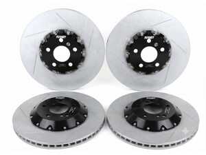 ES#4369112 - 026549TMS01A11KT - Turner Motorsport Front And Rear Full-Floating Slotted TrackSport Rotors Set - F8x  - Upgrade your BMW's brakes for the ultimate track performance! - Turner Motorsport - BMW