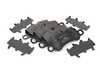 ES#4658250 - 9P1698151C - Front Brake Pad Set - does not include brake wear sensors - Textar - Porsche