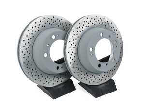 ES#5425232 - 99635240104KT11 - Rear Brake Rotors - Pair (299x24) - Restore the stopping power in your vehicle. OEM Supplier! - SHW Performance - Porsche