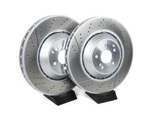 ES#5424937 - 2224212612KT3 - Front Brake Rotors - Pair (390x36) - Restore the stopping power in your vehicle. - SHW Performance - Mercedes Benz