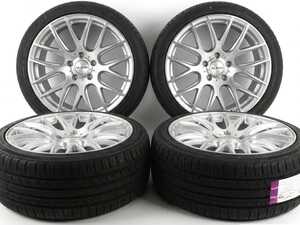 ES#5481213 - 040IMG3WTP8 - 18" Alzor Style 040 "Ready-To-Roll" OEM+ Fitment Square Wheel & Tire Package - F3x Early Model - Square 18x8.5 ET35 5x120 72.6CB - Silver - With Professionally Mounted & Balanced Ironman iMove Gen 3 AS Tires (245/40/R18). Includes TPMS Sensors! Great option for X-Drive cars but will work for all F3x Early Model builds. - Alzor - BMW