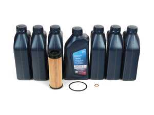 ES#5470795 - 83215b5c945KT1 - Genuine BMW Oil Service Kit - 0w-12 (LL-22 FE++) - Includes 0w-12 Genuine BMW engine oil and a new filter with sealing o-rings - Genuine BMW - BMW