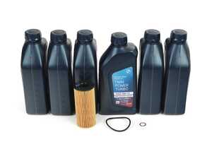 ES#5470794 - 83215b5c945KT - Genuine BMW Oil Service Kit - 0w-12 (LL-22 FE++) - Includes 0w-12 Genuine BMW engine oil and a new filter with sealing o-rings - Genuine BMW - BMW