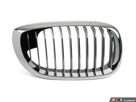 ES#78078 - 51137064318 - Kidney Grille - Right - Chrome BMW kidney grille - Genuine BMW - BMW