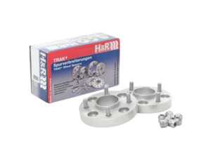 ES#5481317 - 442555711 - Trak+ Wheel Adapters - 22mm (Pair) - Adapts modern 5x112 57.1CB VW/Audi wheels to your VW/Audi 5x100 57.1CB vehicle. - H&R - Audi Volkswagen