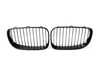 ES#4715749 - ATK-BM-0200-GB - Blackout Front Kidney Grille Set - Gloss Black - E82/E88 1-series & 1M - The perfect blackout grille option for your 1-Series! - AUTOTECKNIC - BMW