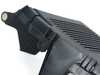 ES#113804 - 51438189203 - Rear Speaker Trim - Driver (Left) - Schwarz/Black - Used to mount the rear speaker and serves as support for package tray - Genuine BMW - BMW