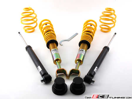 ES#4057148 - 13280011 - ST X Performance Coilover System - Fixed Damping - Height adjustable with average lowering of 1.2"-2.8"F, 1.6"-2.8"R. - Suspension Techniques - Volkswagen