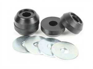 ES#5481403 - PFF85-208H - Powerflex Polyurethane Front Eye Bolt Mounting Bushing Kit (12mm) - Heritage Series - Restore your classic VW's handling and eliminate front-end clunks without sacrificing its period-correct appearance! - Powerflex Black Series - Volkswagen