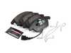 ES#3438560 - esp1058 - Eurostop Front Brake Pad Set - Restore stopping power with these new pads - Power Stop - Volkswagen