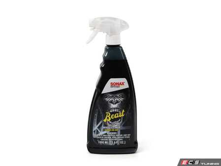 ES#4708439 - 433300 - SONAX The Beast Wheel Cleaner - For the toughest dirt and grime on wheels, use this color-changing formula and watch it work its magic! - SONAX - Audi BMW Volkswagen Mercedes Benz MINI Porsche