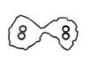 ES#4872675 - 11121485838 - Valve Cover Gasket Kit  - Keep your MINI engine cover from leaks - Bremmen Parts - MINI