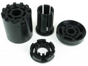 ES#5481578 - PFF85-280BLK - Powerflex Black Series Front Lower Engine Mounting Bushing & Insert Kit - Track/Motorsport - Lock down your drivetrain, eradicate wheel hop, and achieve razor-sharp shifting on the track! - Powerflex Black Series - Volkswagen