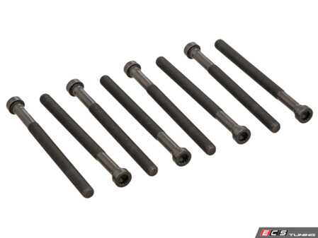 ES#5340917 - 057103384A - Cylinder Head Bolt Set - One Bank - One time use bolts to secure the cylinder head to the block. M10x1.5x112 - Elring - Volkswagen