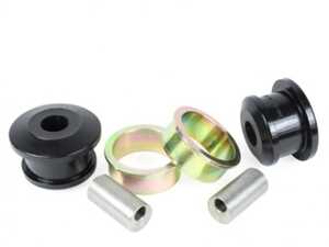 ES#5481619 - PFF85-802BLK - Powerflex Black Series Front Control Arm Rear Bushing - Track/Motorsport - Lock down your front control arms and achieve laser-precise steering and braking stability on the track! - Powerflex Black Series - Audi Volkswagen