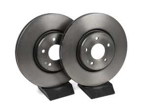 ES#2703418 - 2104211712KT2 - Front Brake Rotors - Pair - Does not include new brake rotor securing screws - Brembo - Mercedes Benz