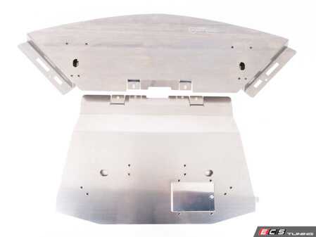 ES#5481883 - 060077la01KT - W204 "Street Shield" Aluminum Skid Plate Kit - Protect vital drivetrain and chassis components from costly damage with this durable 8GA aluminum skid plate! - ECS - Mercedes Benz
