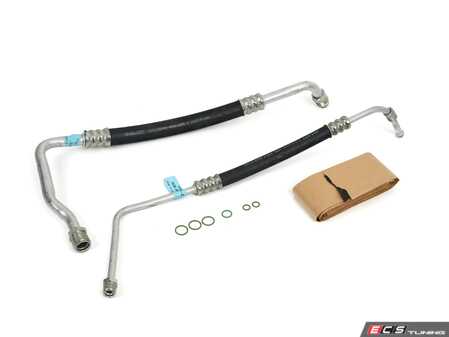 ES#4810741 - ACS-30-INT-SET - A/C Solutions BMW E30 LHD Interior Lines - Direct replacement R134a A/C lines - replaces BMW p/n 64538391048 & 64538391047 - A/C Solutions - BMW