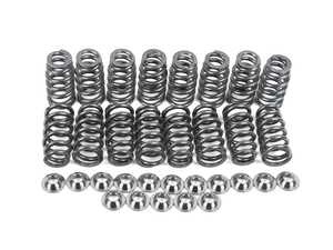 ES#4735756 - SPRK-A2416-BE2 - Audi-VW 2.0TFSI Behive Valve Spring Kit / 91lbs @ 37.4mm -/ 189 @ 10lbs/mm - Rate:9.8lbs/mm - CB: 23 mm- SPR-A2416-BE2 (16) +RET-A2416-BE2 (16) - Supertech - 