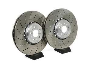 ES#4815830 - 34117991101KT2 - Front Brake Rotors - Pair (395x36mm) - High-quality replacement brake rotors from an OEM supplier - SHW Performance - BMW