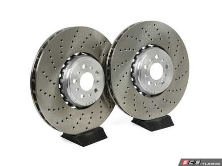 ES#4815830 - 34117991101KT2 - Front Brake Rotors - Pair (395x36mm) - High-quality replacement brake rotors from an OEM supplier - SHW Performance - BMW