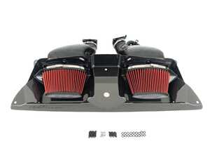 ES#5374630 - 040300LA10 - 4M SQ7 Luft-Technik Intake System - Featuring dual cone filters and carbon fiber shroud for superior air flow and aesthetics. - ECS - Audi