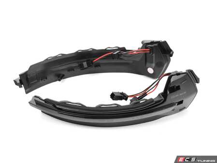 ES#4875884 - EL306 - Rennline Dynamic LED Mirror Turn Signals - Upgrade your lighting with sequential indicators and smoked lenses - Rennline - Audi