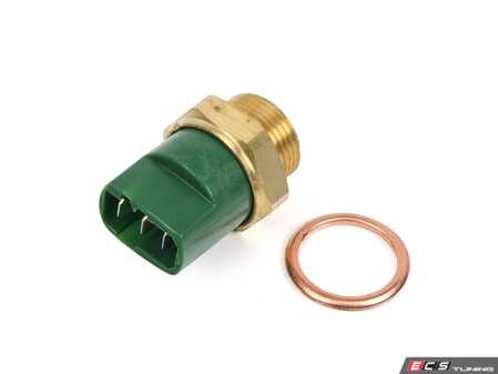 ES#5396123 - 1009597517 - Auxiliary Fan Switch (75-82C) - 3 Pin - Located on the lower side of the radiator - Meyle - Audi Volkswagen