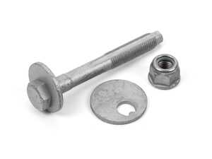 ES#5838 - 8d0598001 - Rear Tie Rod Eccentric Bolt Kit - Priced Each - Includes the entire eccentric assembly on the tie rod - Genuine Volkswagen Audi - Audi